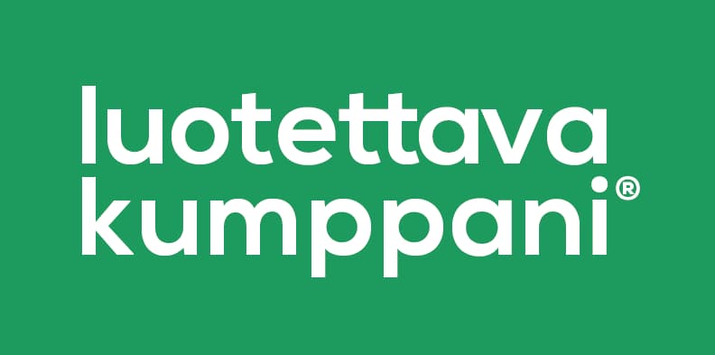 Luotettava kumppani -merkki